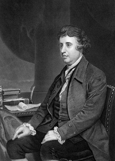 Philosopher Edmund Burke by Unknown